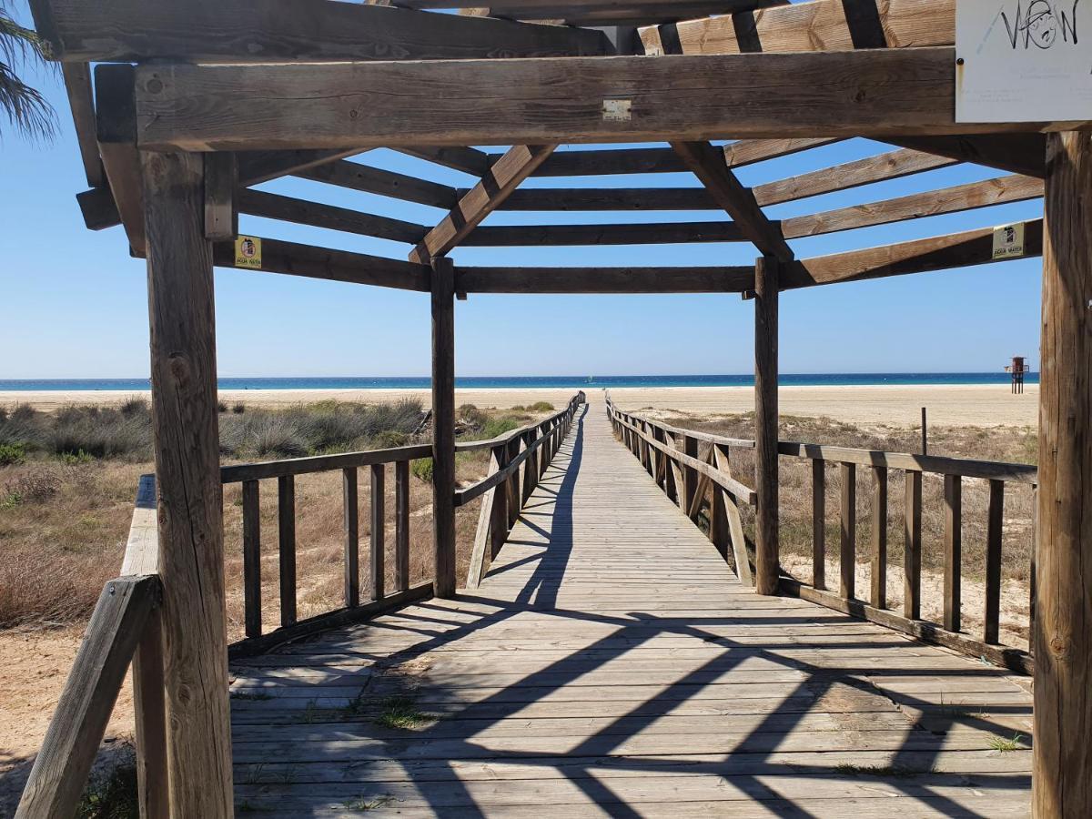 La Tortuga I, Encantador Apartamento Con Garaje En Primera Linea De Playa Tarifa Exterior foto