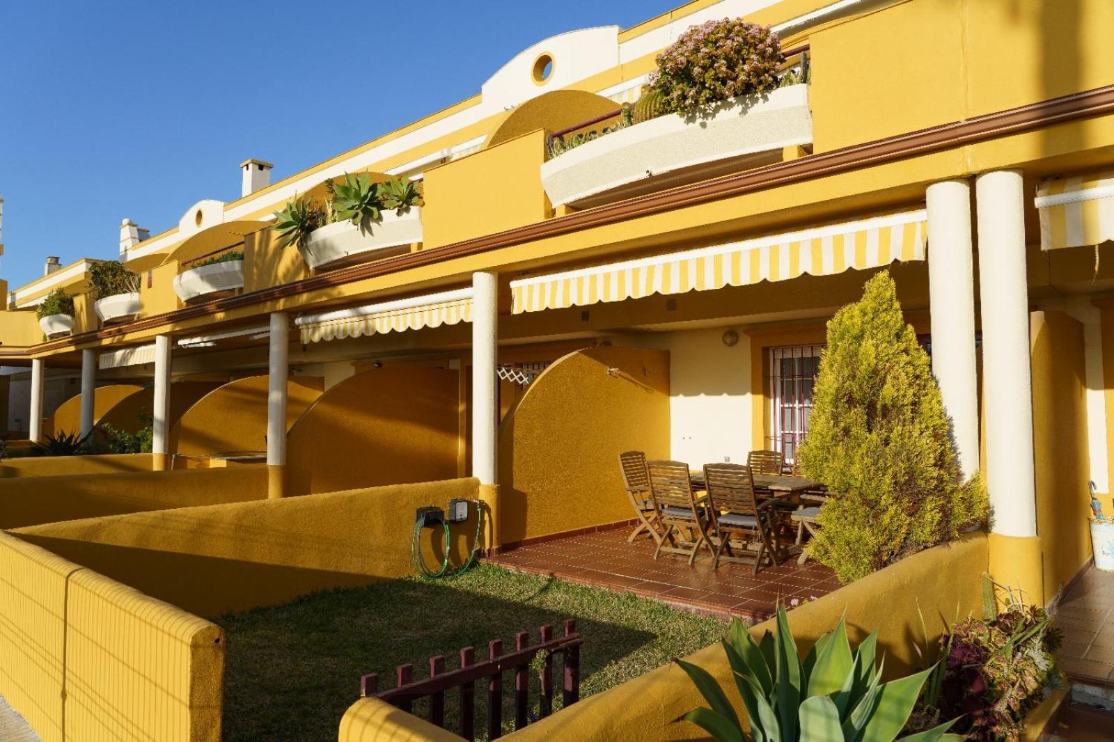 La Tortuga I, Encantador Apartamento Con Garaje En Primera Linea De Playa Tarifa Exterior foto